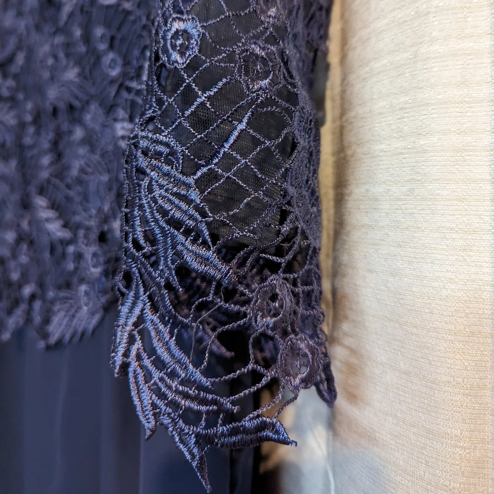 JJs House Formal Dress/Mother of the bride/groom, "Stormy" color, size 8/10 - Picture 2 of 16